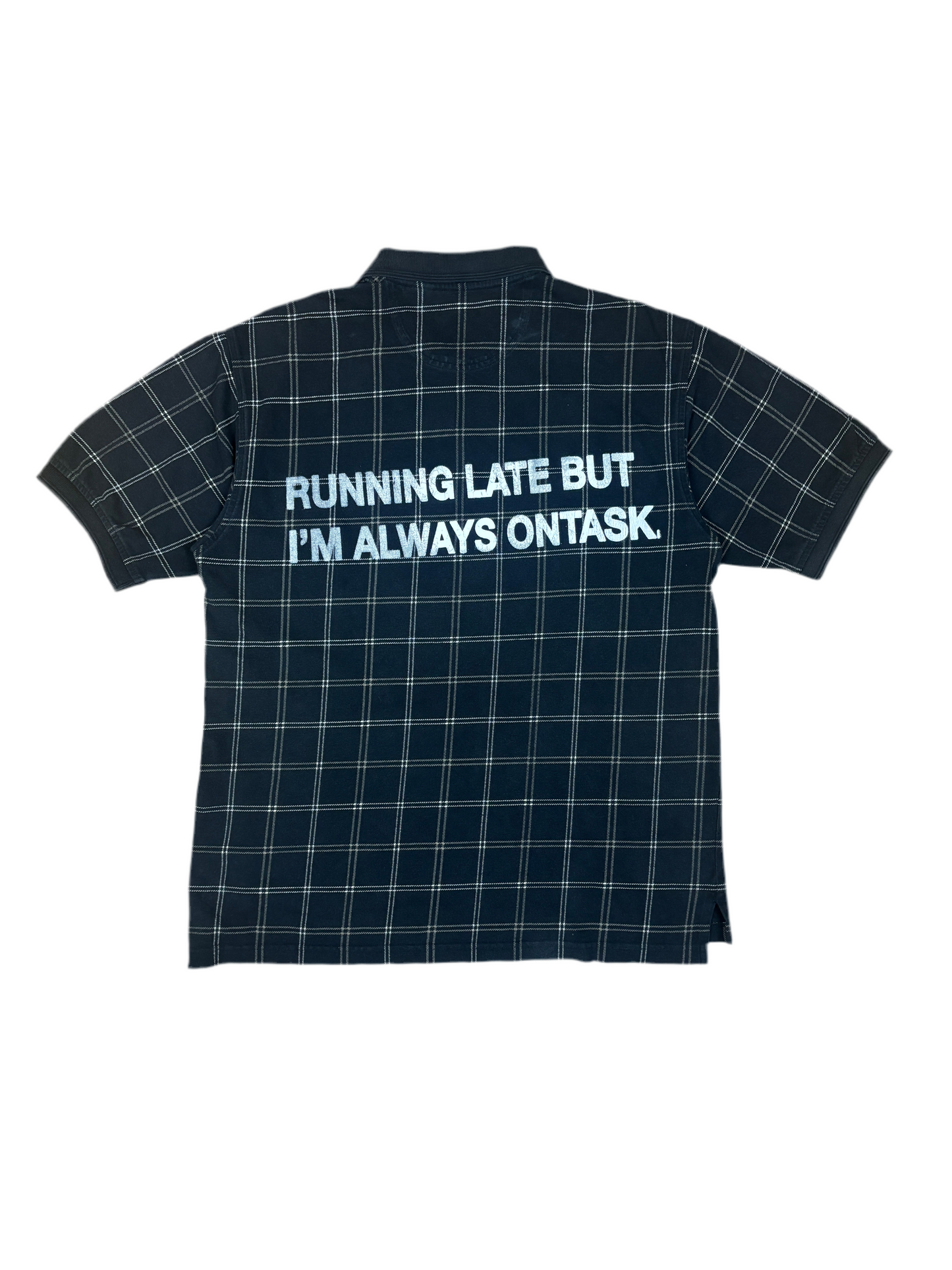 PLAID POLO