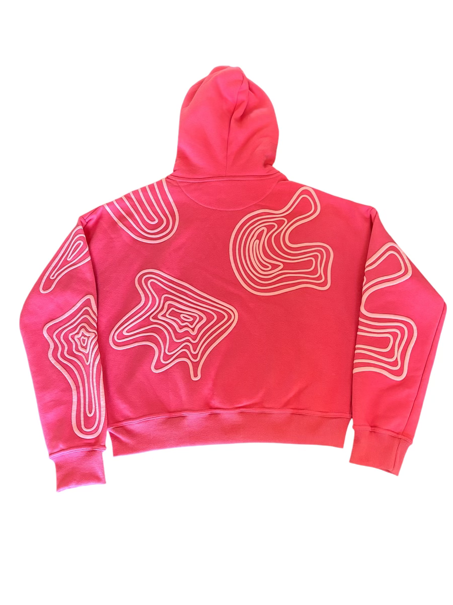 PINK SWAVE HOODIE